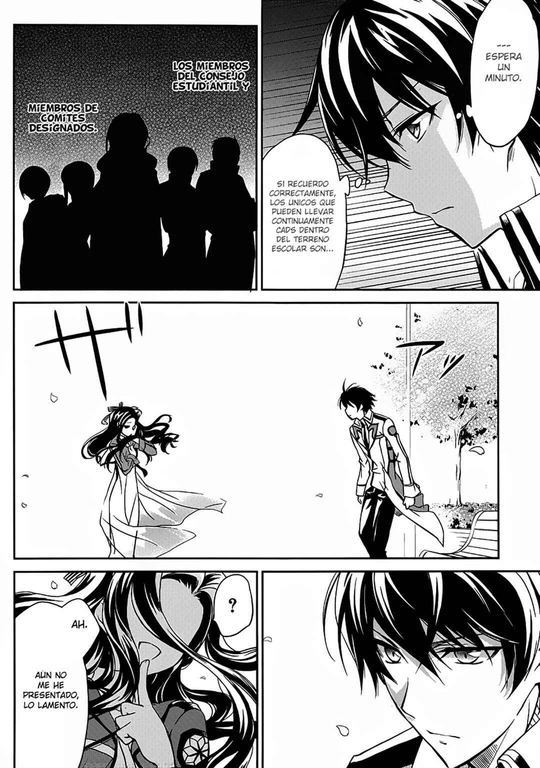 Mahouka Koukou no Rettousei - Nyuugaku-hen Capítulo 1: Inteligente hermana menor, tonto hermano mayor - Page 33