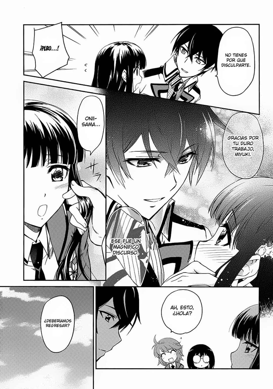 Mahouka Koukou no Rettousei - Nyuugaku-hen Capítulo 2: La casa de los hermanos - Page 24