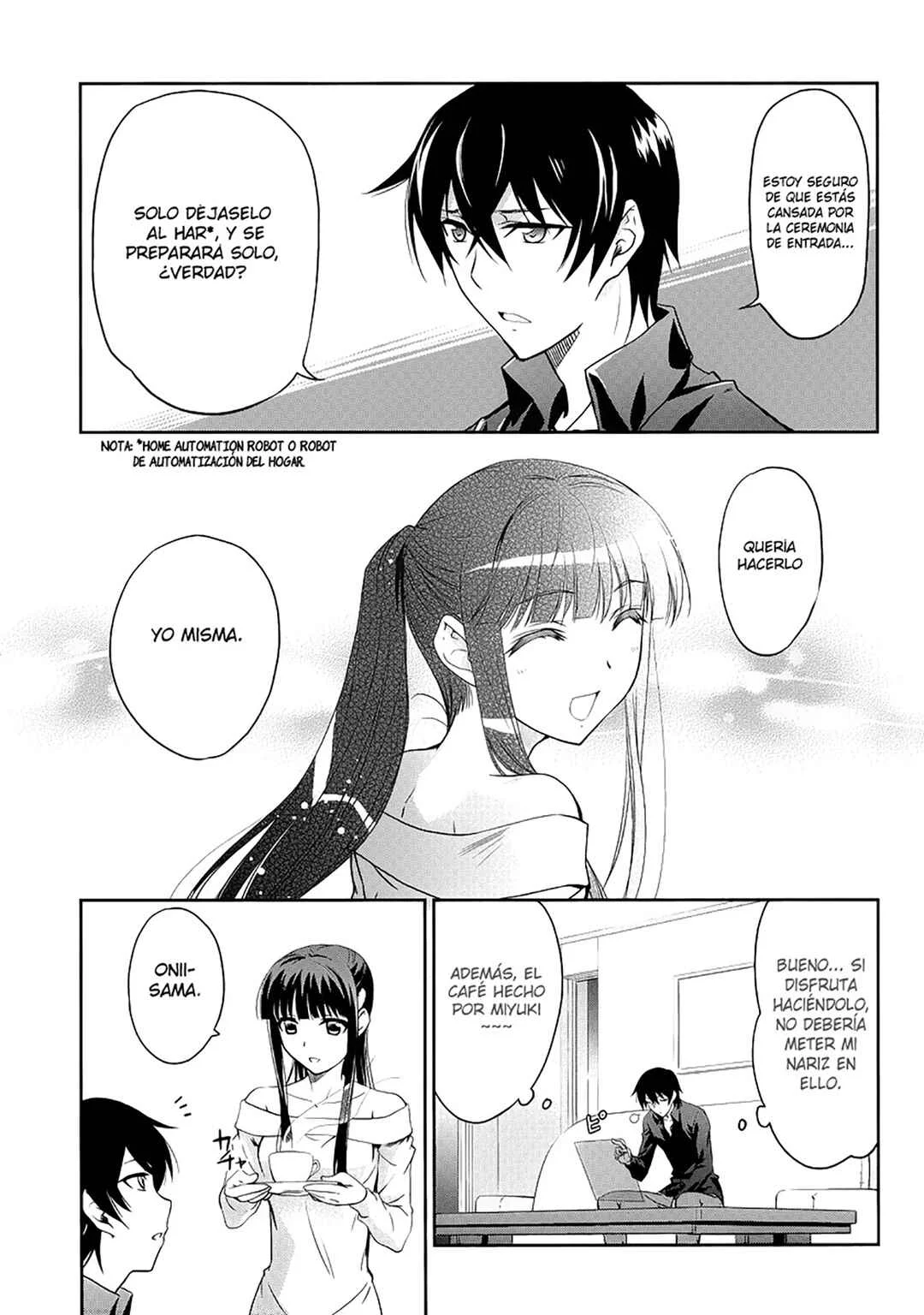Mahouka Koukou no Rettousei - Nyuugaku-hen Capítulo 2: La casa de los hermanos - Page 28