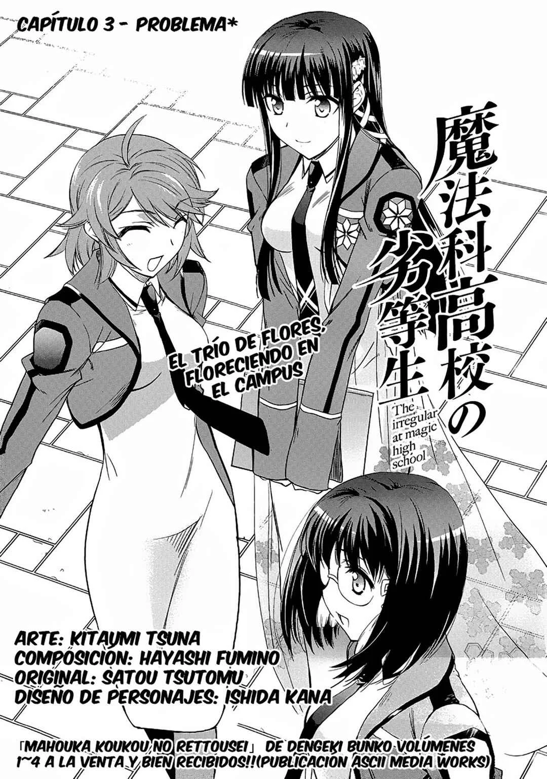 Mahouka Koukou no Rettousei - Nyuugaku-hen Capítulo 3: Problema - Page 2