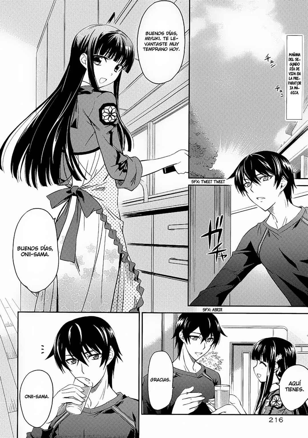 Mahouka Koukou no Rettousei - Nyuugaku-hen Capítulo 3: Problema - Page 3