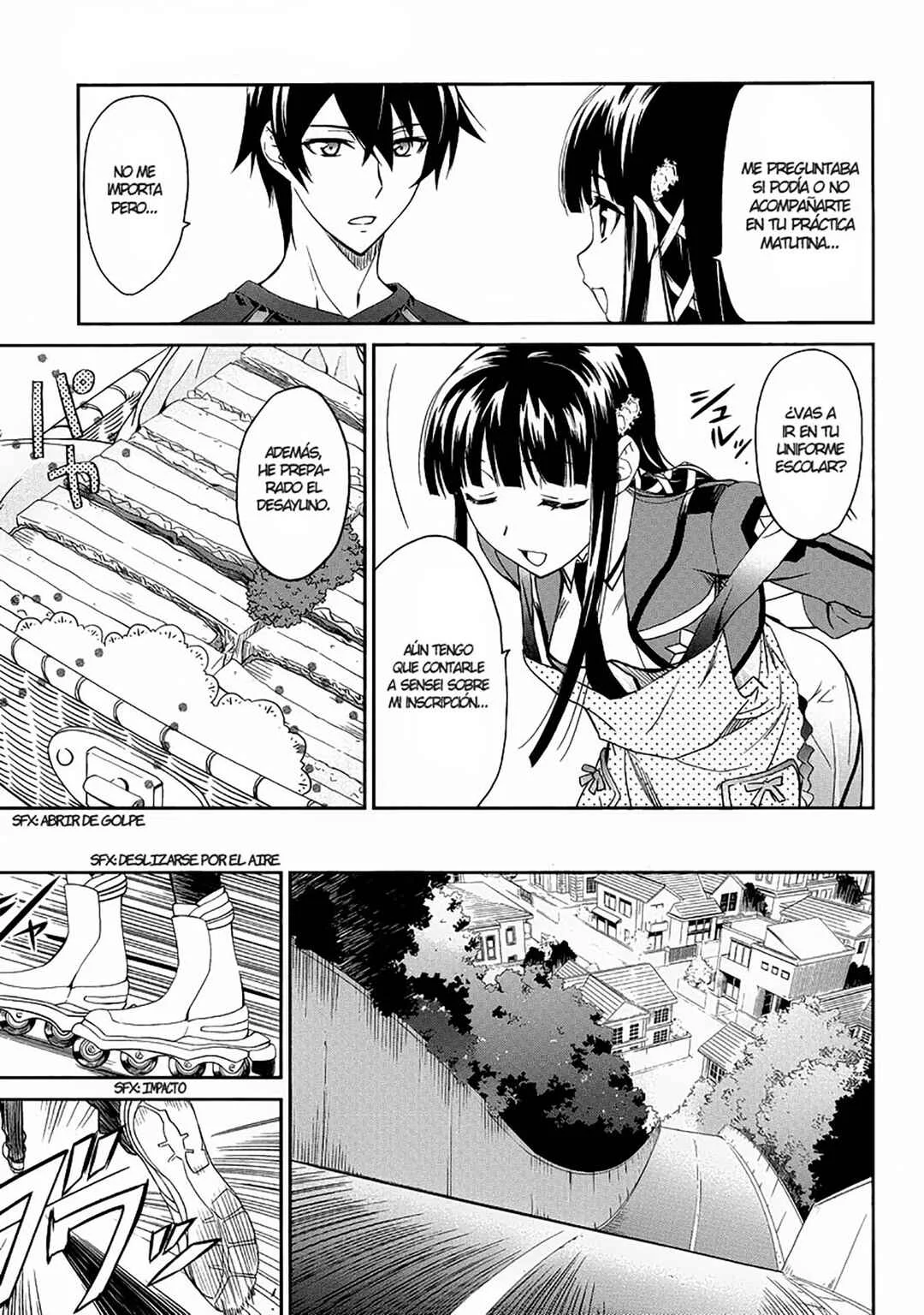Mahouka Koukou no Rettousei - Nyuugaku-hen Capítulo 3: Problema - Page 4