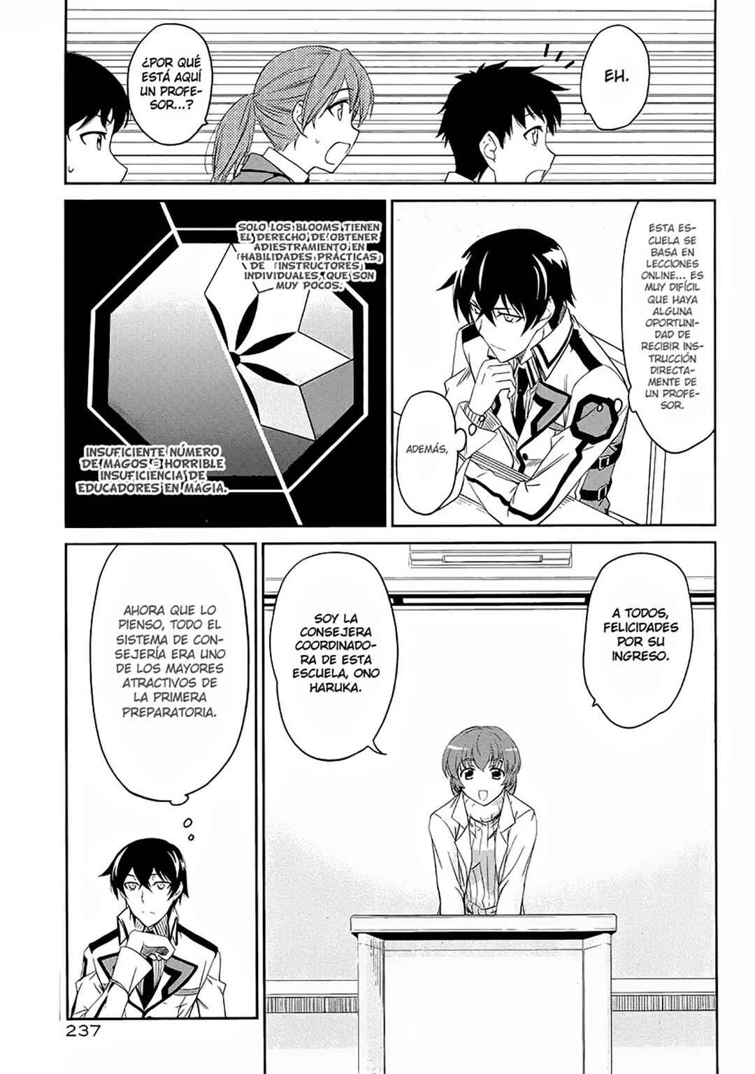 Mahouka Koukou no Rettousei - Nyuugaku-hen Capítulo 3: Problema - Page 24