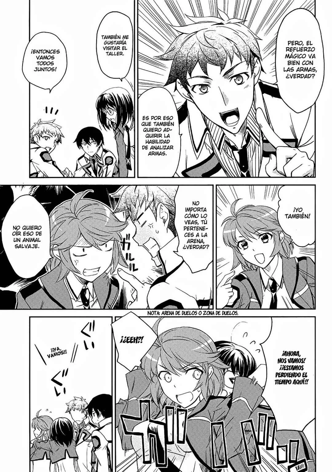 Mahouka Koukou no Rettousei - Nyuugaku-hen Capítulo 3: Problema - Page 28