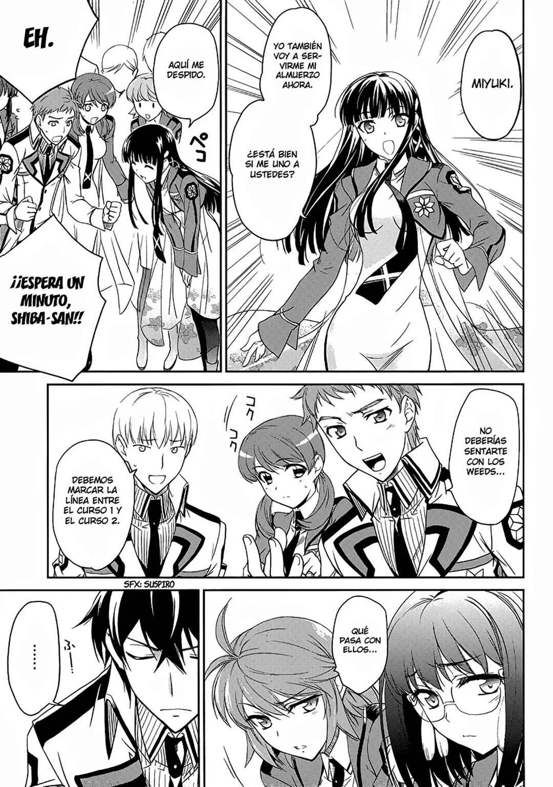 Mahouka Koukou no Rettousei - Nyuugaku-hen Capítulo 3: Problema - Page 30