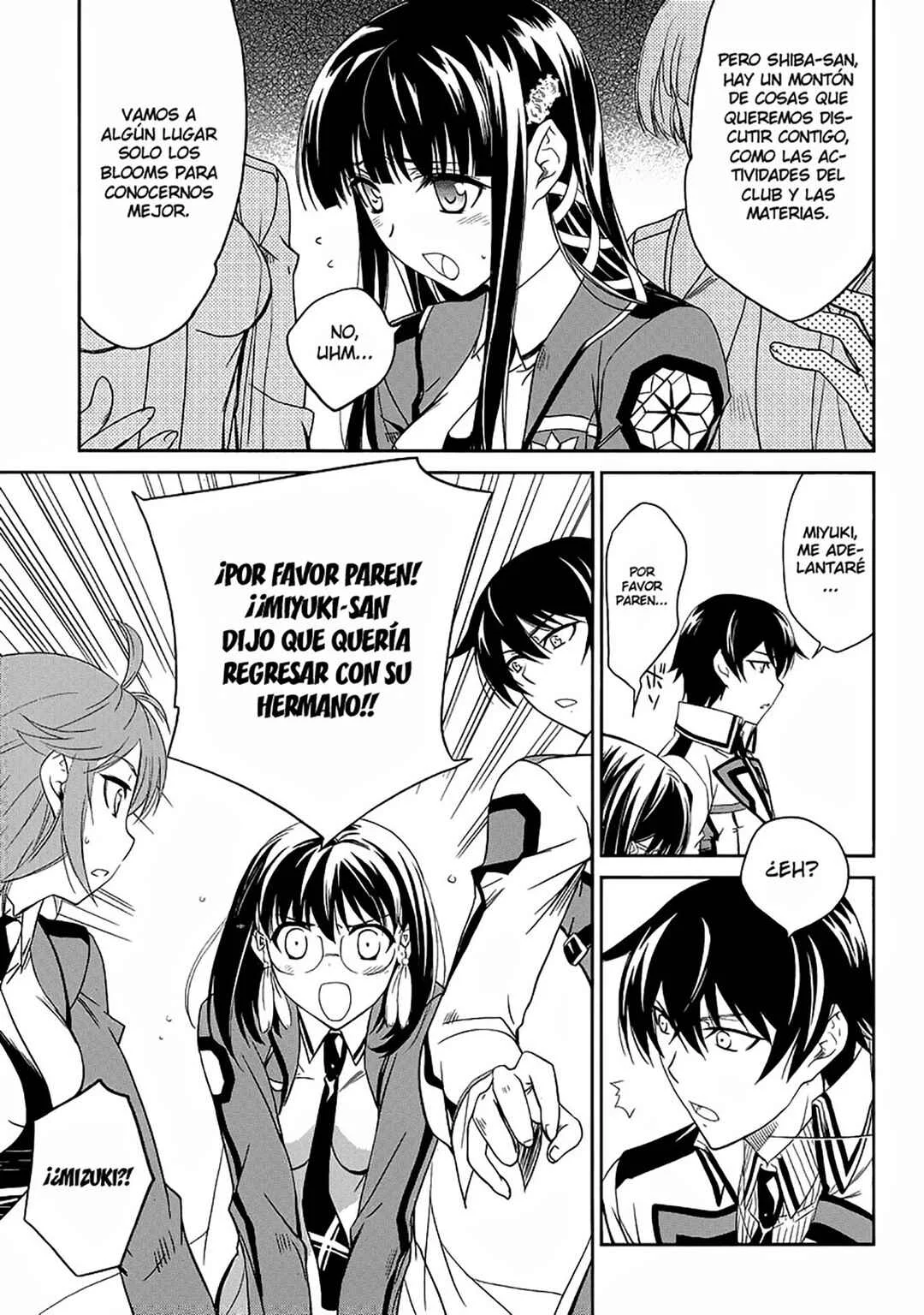 Mahouka Koukou no Rettousei - Nyuugaku-hen Capítulo 3: Problema - Page 34