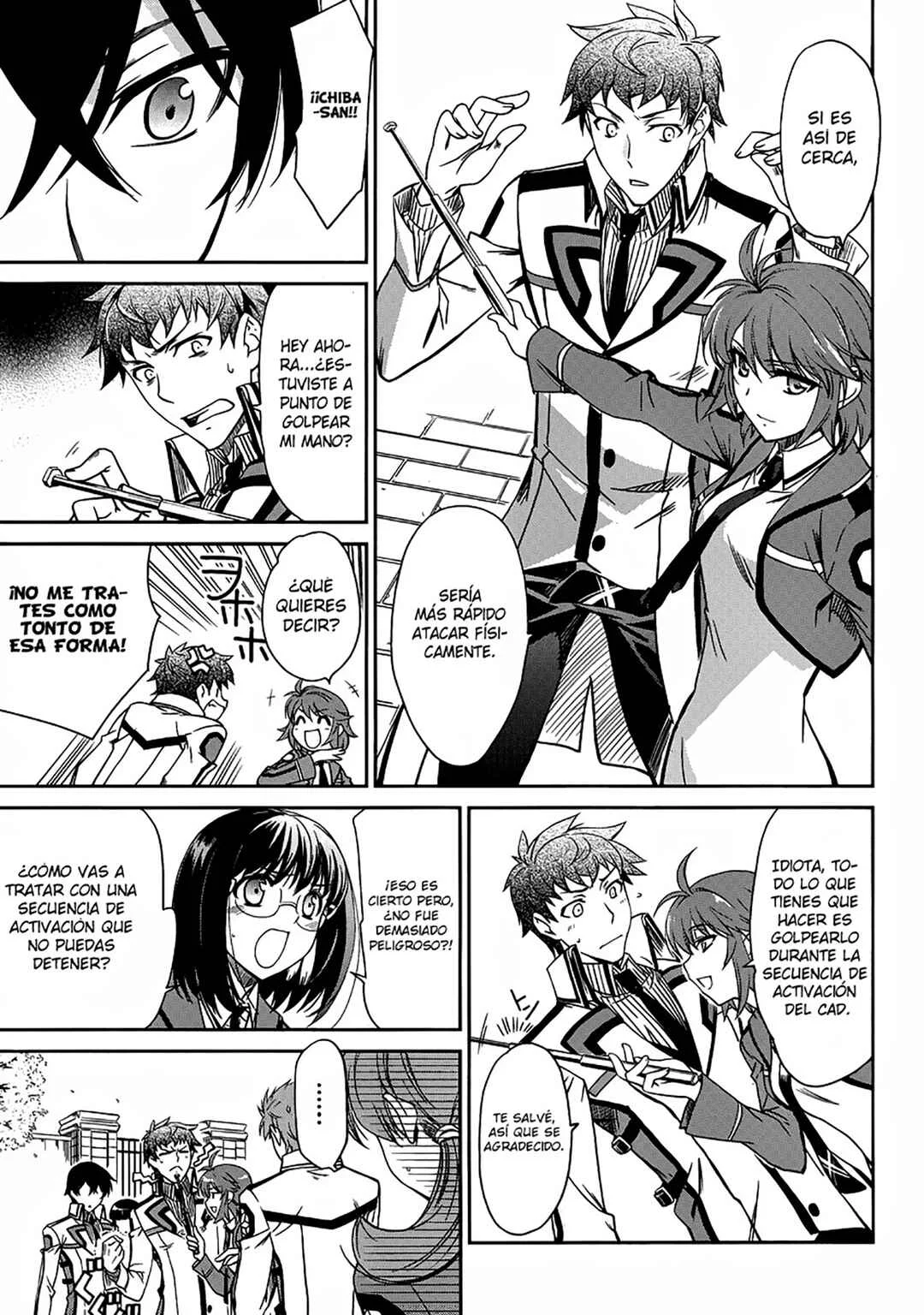 Mahouka Koukou no Rettousei - Nyuugaku-hen Capítulo 4: Invitación - Page 7