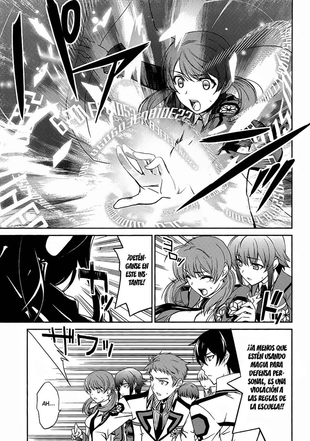Mahouka Koukou no Rettousei - Nyuugaku-hen Capítulo 4: Invitación - Page 9