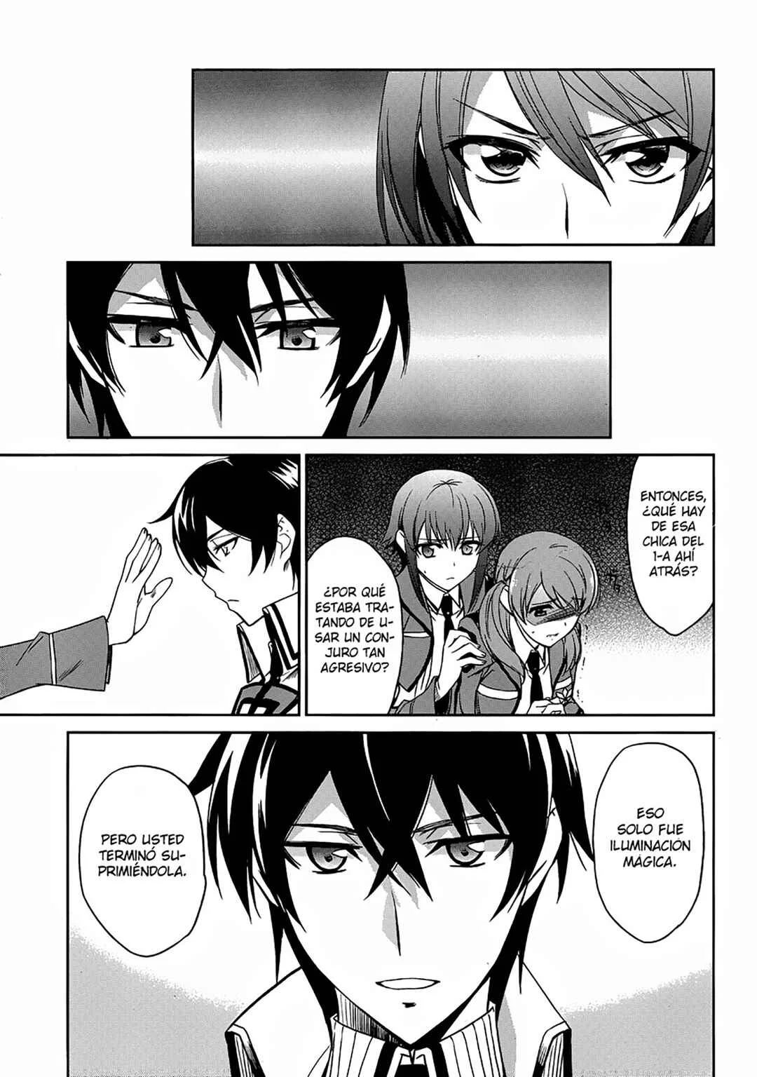 Mahouka Koukou no Rettousei - Nyuugaku-hen Capítulo 4: Invitación - Page 13
