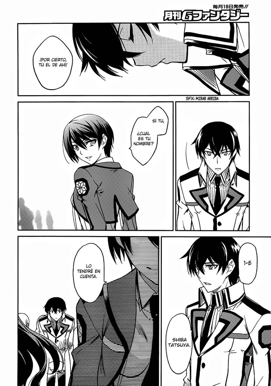 Mahouka Koukou no Rettousei - Nyuugaku-hen Capítulo 4: Invitación - Page 18