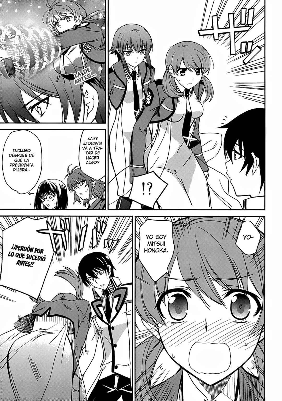 Mahouka Koukou no Rettousei - Nyuugaku-hen Capítulo 4: Invitación - Page 21