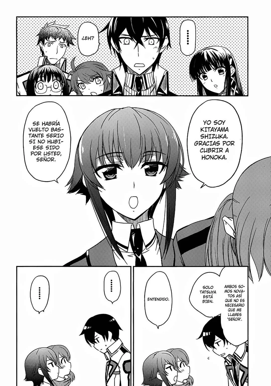 Mahouka Koukou no Rettousei - Nyuugaku-hen Capítulo 4: Invitación - Page 22