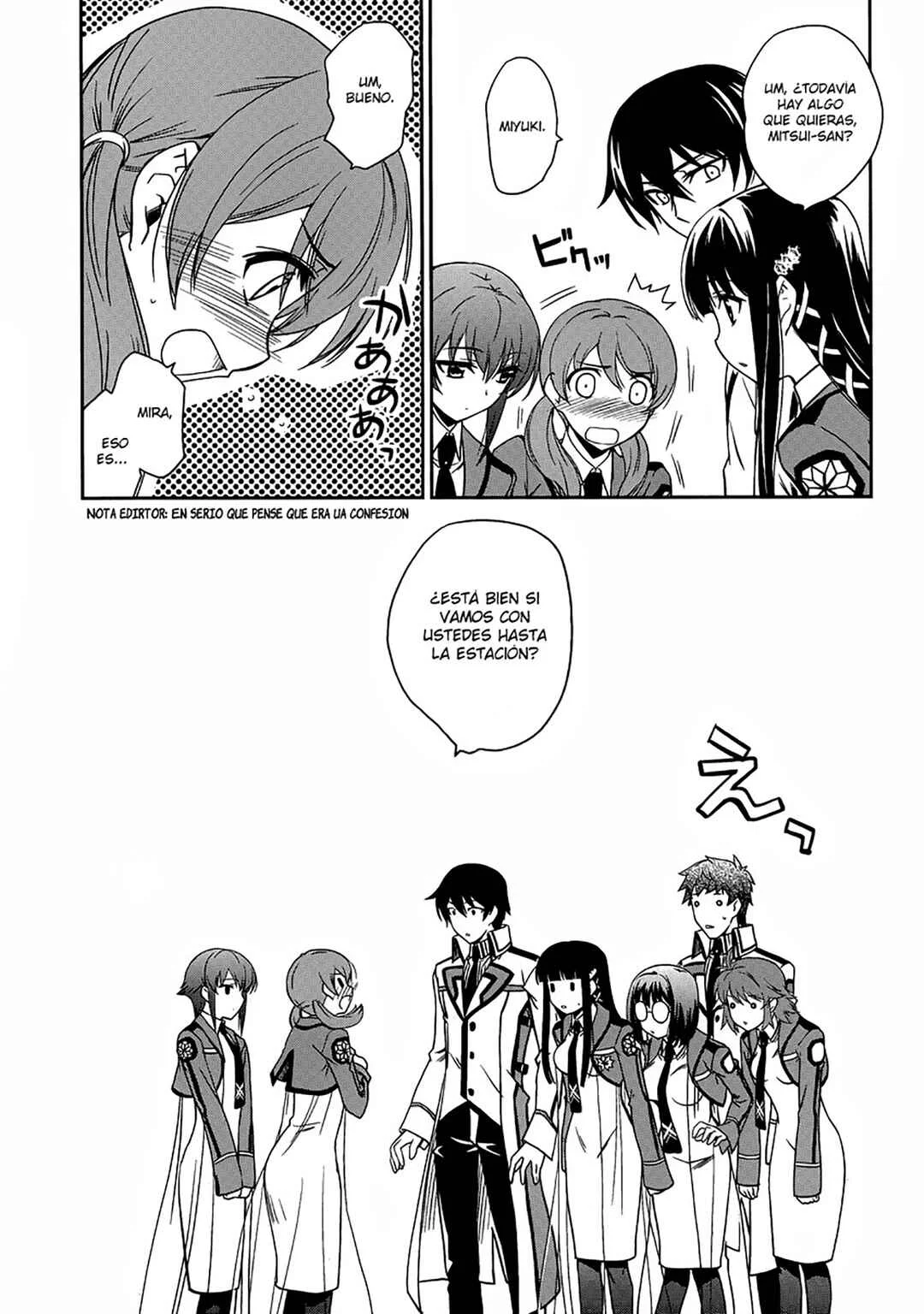 Mahouka Koukou no Rettousei - Nyuugaku-hen Capítulo 4: Invitación - Page 23