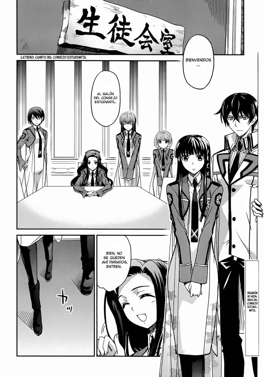 Mahouka Koukou no Rettousei - Nyuugaku-hen Capítulo 5: Nominación y nombramiento - Page 2