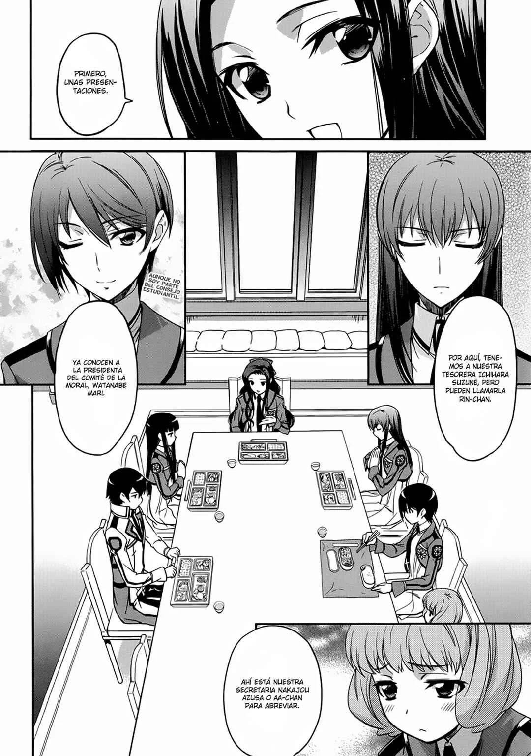 Mahouka Koukou no Rettousei - Nyuugaku-hen Capítulo 5: Nominación y nombramiento - Page 4