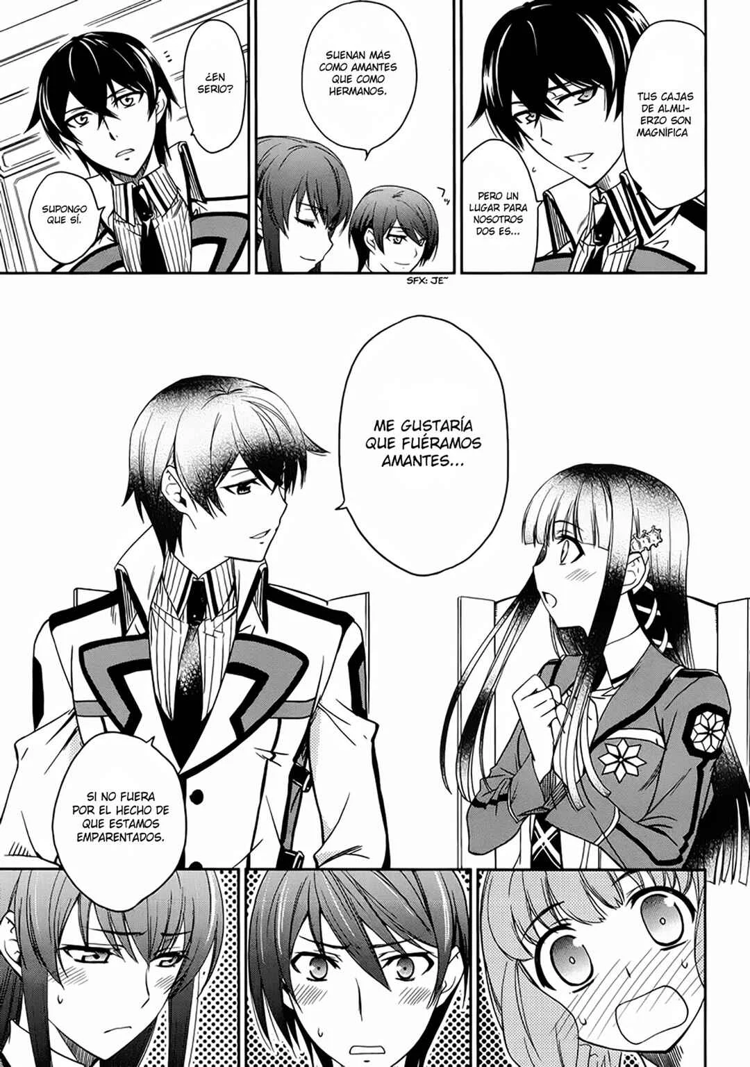 Mahouka Koukou no Rettousei - Nyuugaku-hen Capítulo 5: Nominación y nombramiento - Page 7