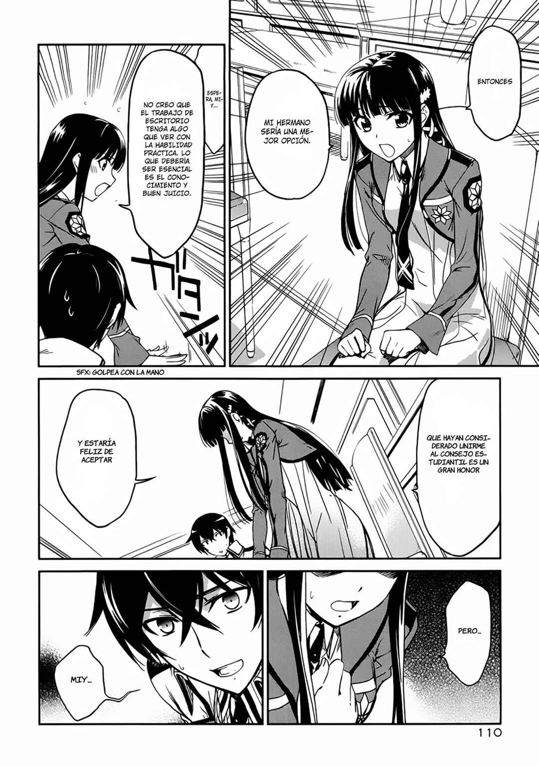 Mahouka Koukou no Rettousei - Nyuugaku-hen Capítulo 5: Nominación y nombramiento - Page 12