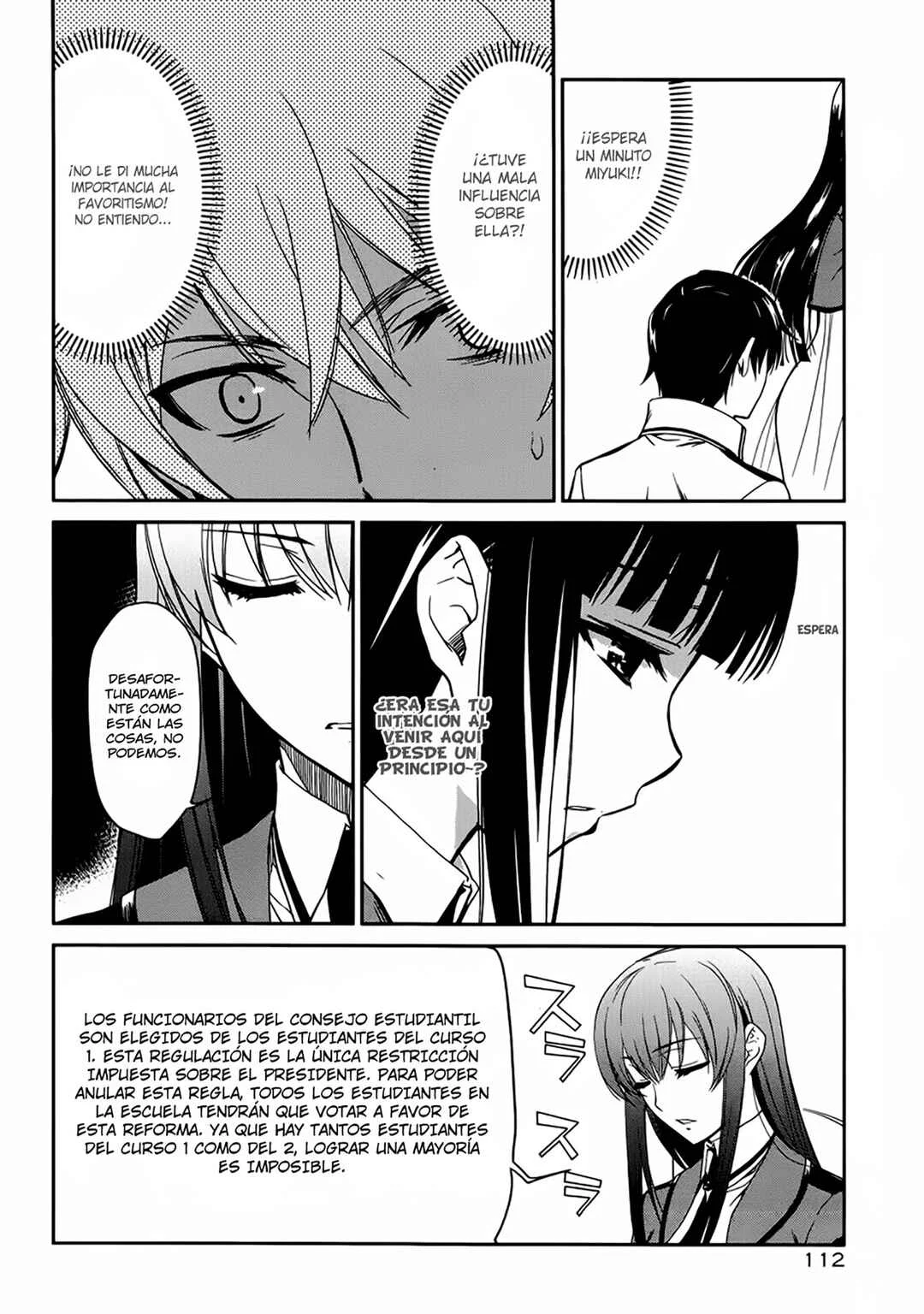 Mahouka Koukou no Rettousei - Nyuugaku-hen Capítulo 5: Nominación y nombramiento - Page 14