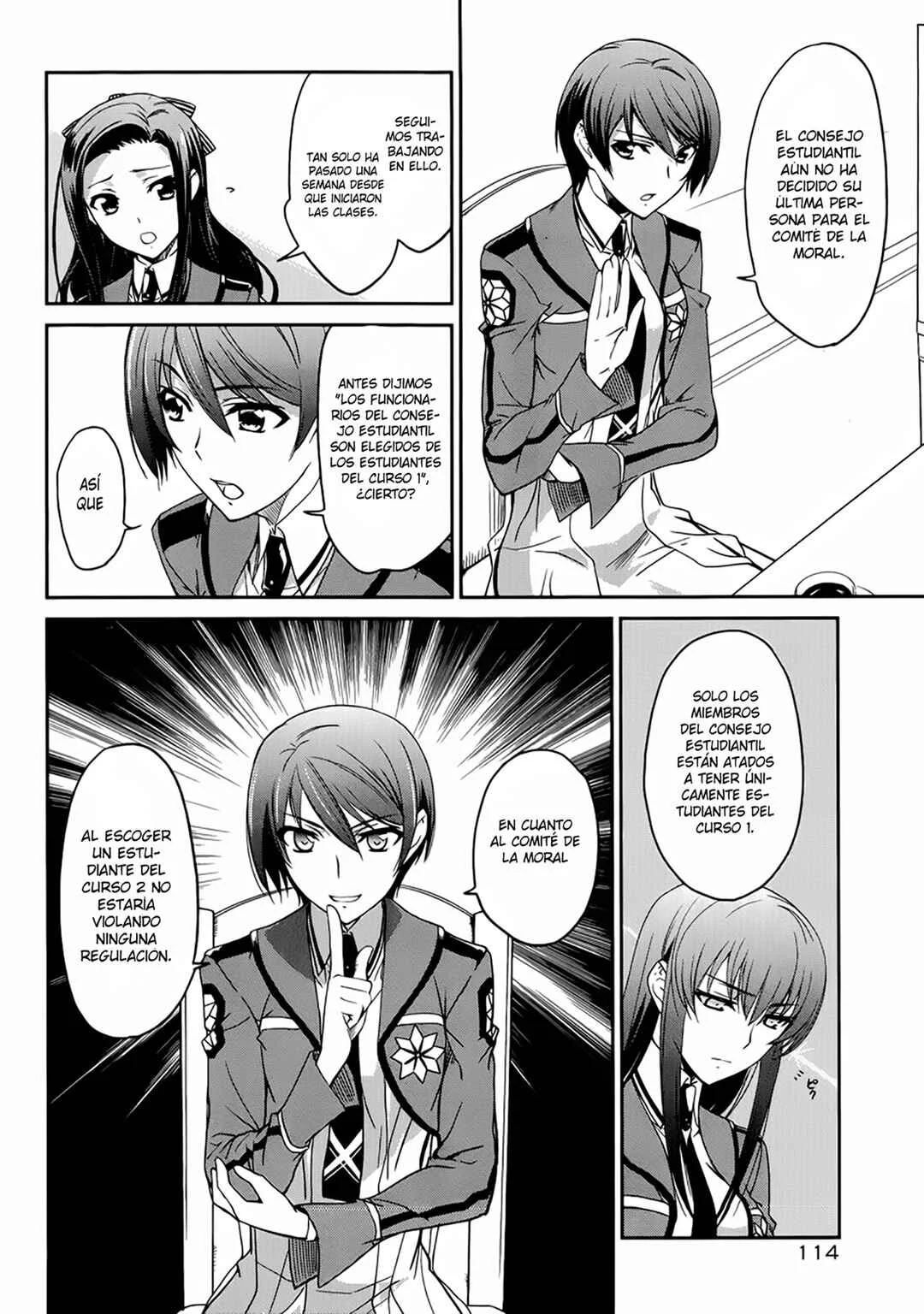 Mahouka Koukou no Rettousei - Nyuugaku-hen Capítulo 5: Nominación y nombramiento - Page 16