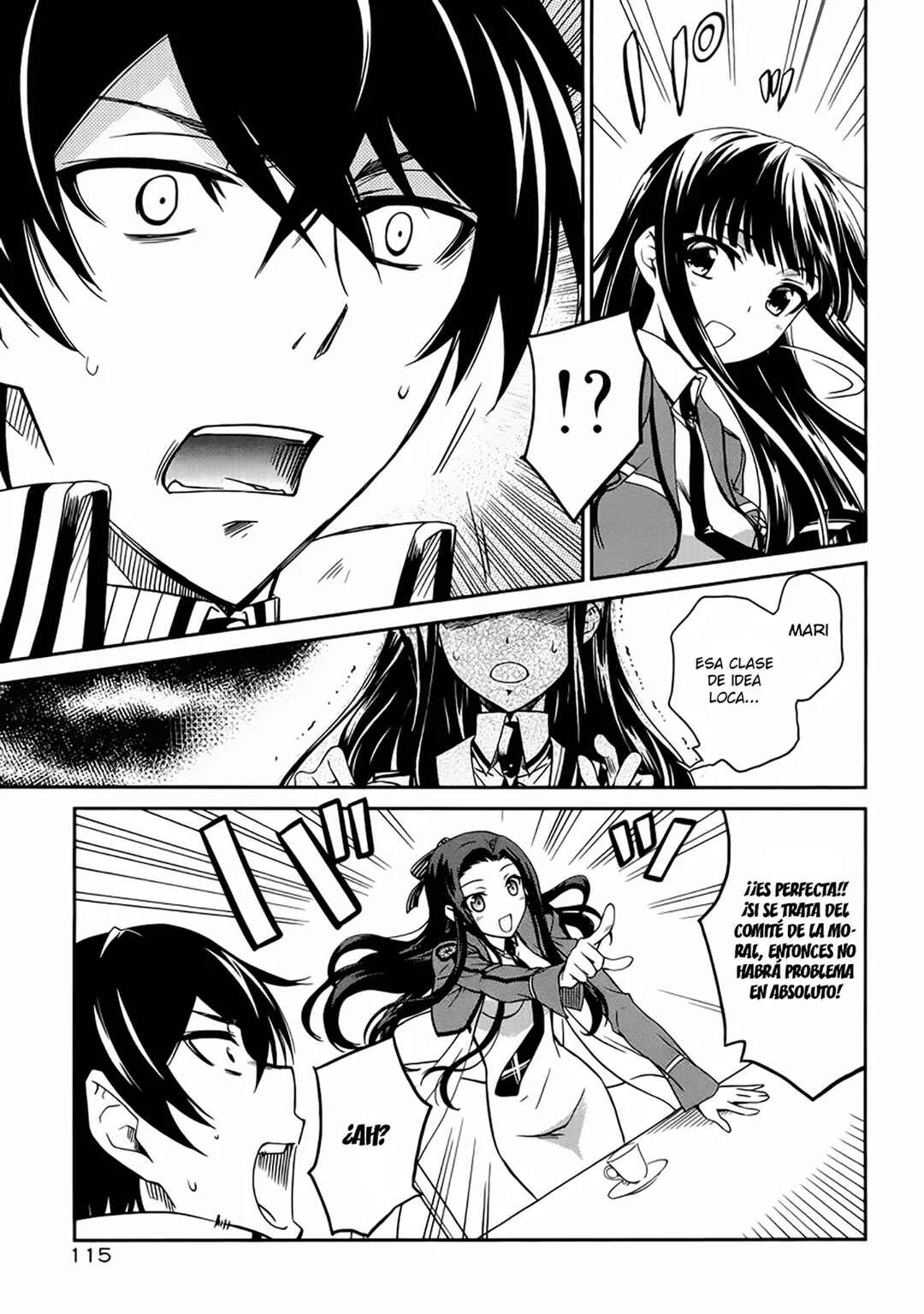 Mahouka Koukou no Rettousei - Nyuugaku-hen Capítulo 5: Nominación y nombramiento - Page 17