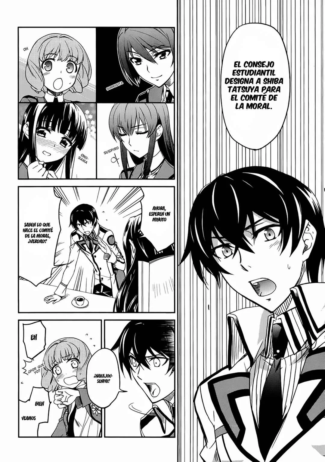Mahouka Koukou no Rettousei - Nyuugaku-hen Capítulo 5: Nominación y nombramiento - Page 18