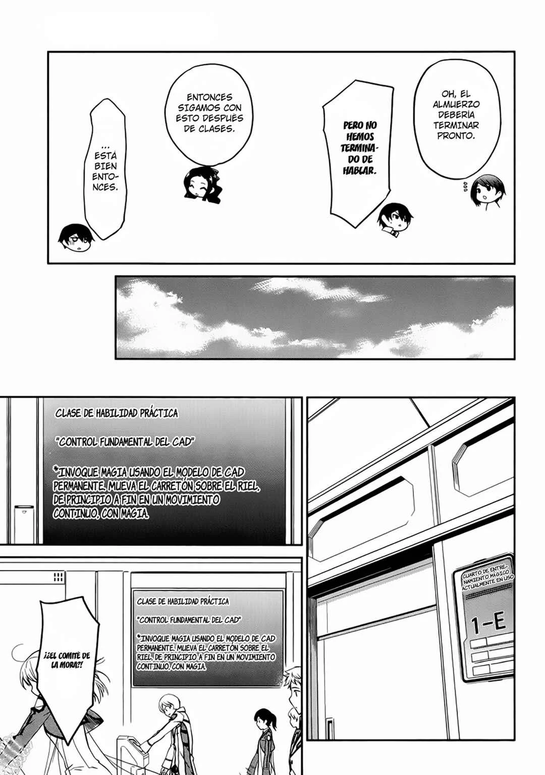 Mahouka Koukou no Rettousei - Nyuugaku-hen Capítulo 5: Nominación y nombramiento - Page 21