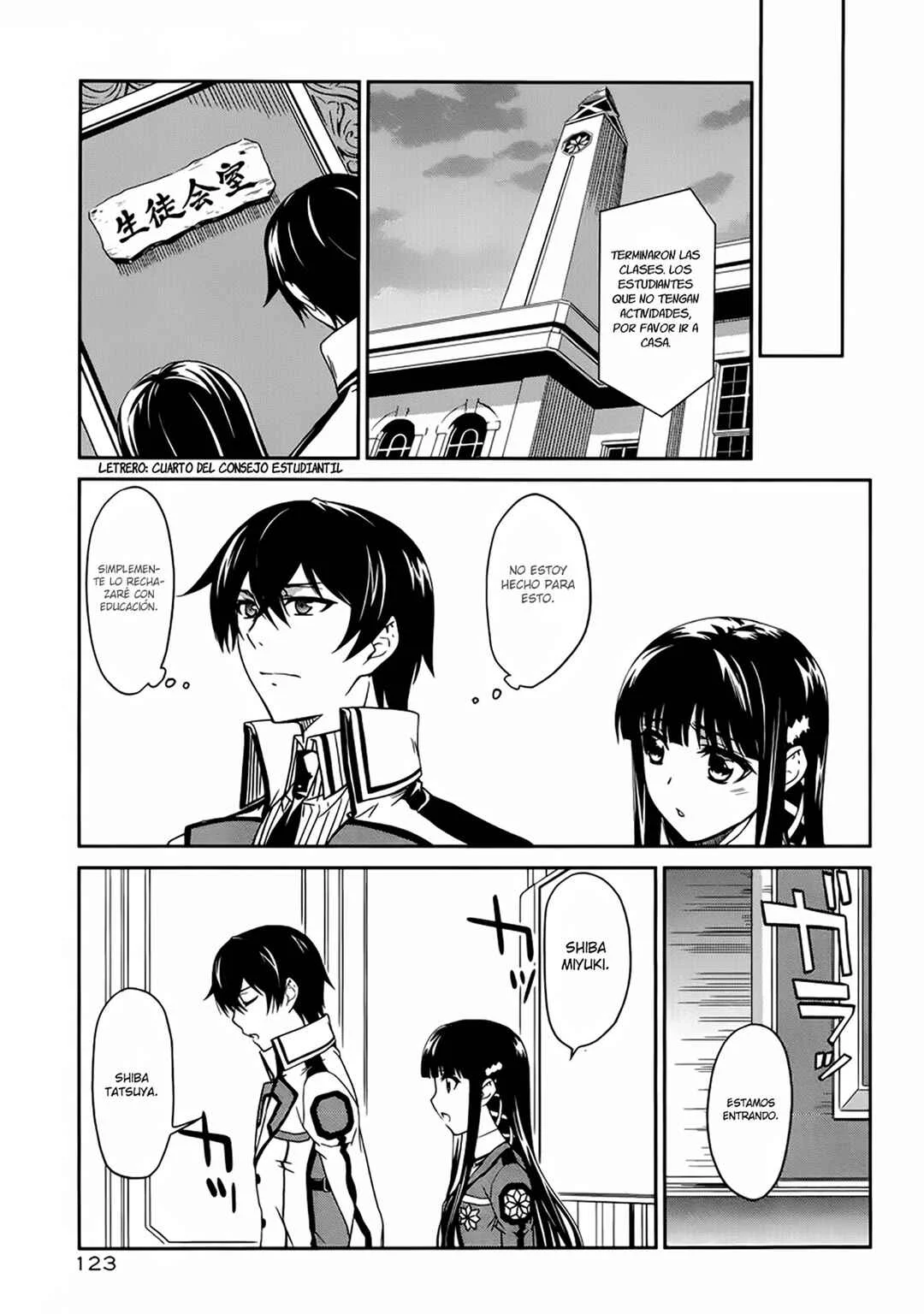 Mahouka Koukou no Rettousei - Nyuugaku-hen Capítulo 5: Nominación y nombramiento - Page 25