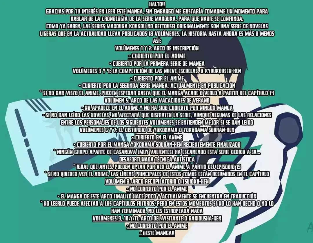 Mahouka Koukou no Rettousei - Raihousha-hen Capítulo 1 - Page 3