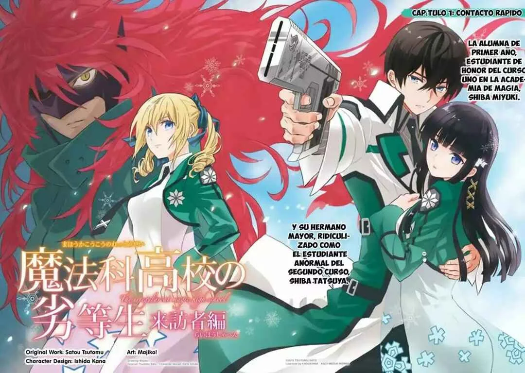 Mahouka Koukou no Rettousei - Raihousha-hen Capítulo 1 - Page 6