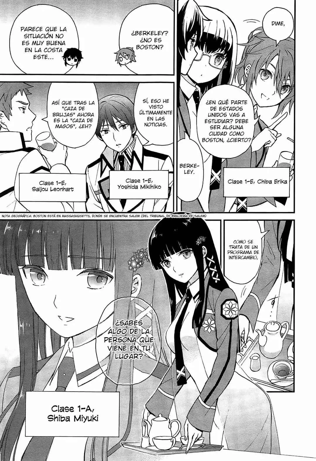 Mahouka Koukou no Rettousei - Raihousha-hen Capítulo 1 - Page 9