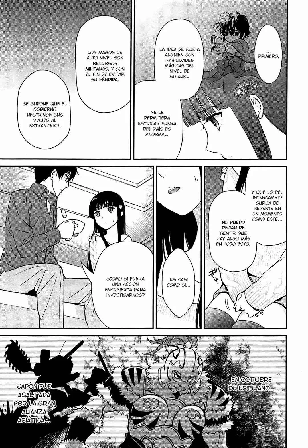 Mahouka Koukou no Rettousei - Raihousha-hen Capítulo 1 - Page 11