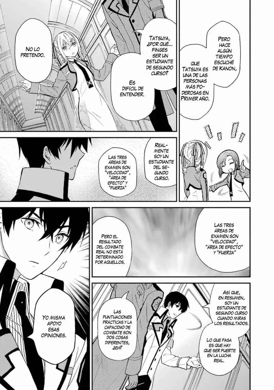 Mahouka Koukou no Rettousei - Raihousha-hen Capítulo 3 - Page 12