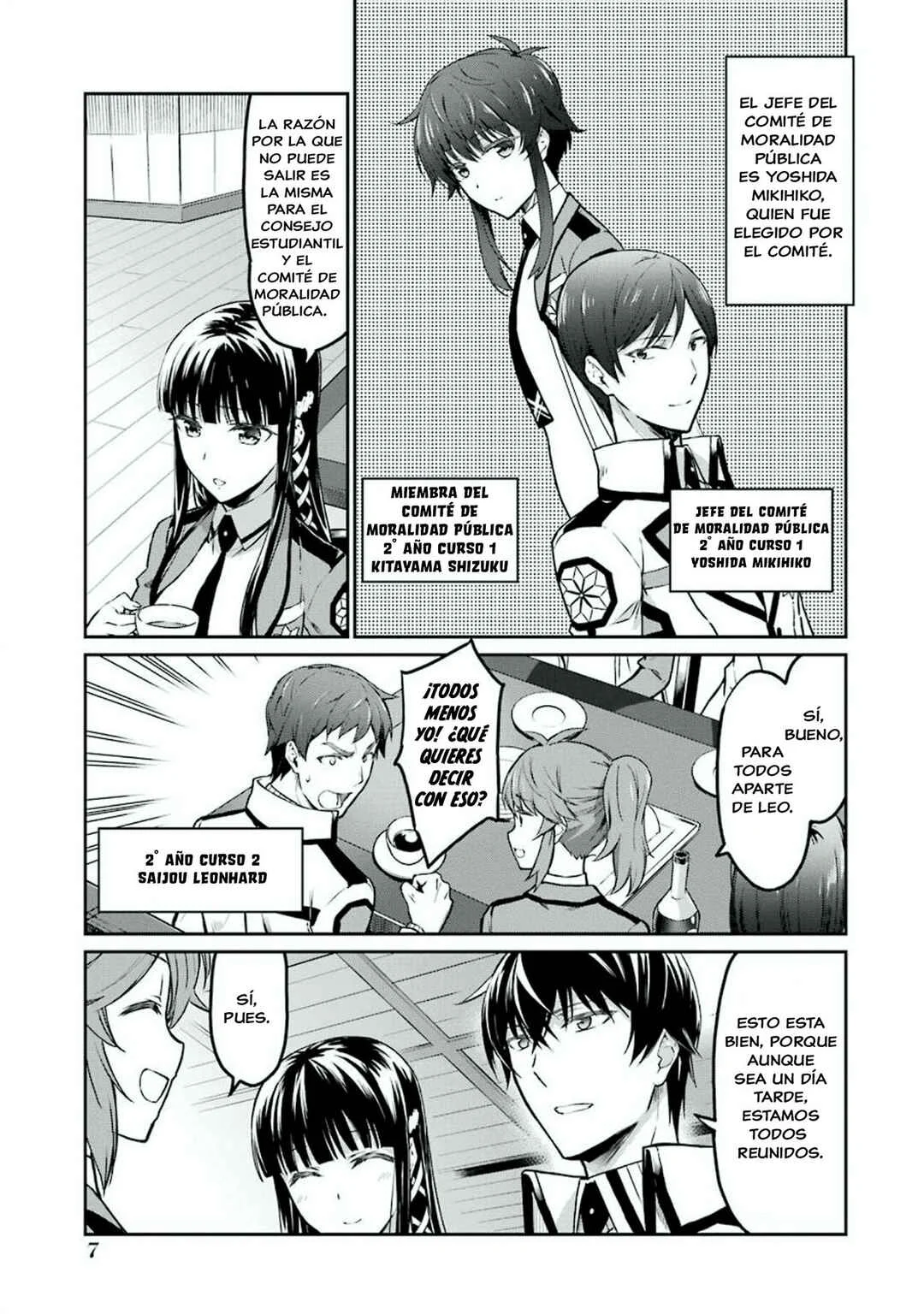 Mahouka Koukou no Rettousei - Yotsuba Keishou-hen Capítulo 1: La Reunión de Año Nuevo - Page 9