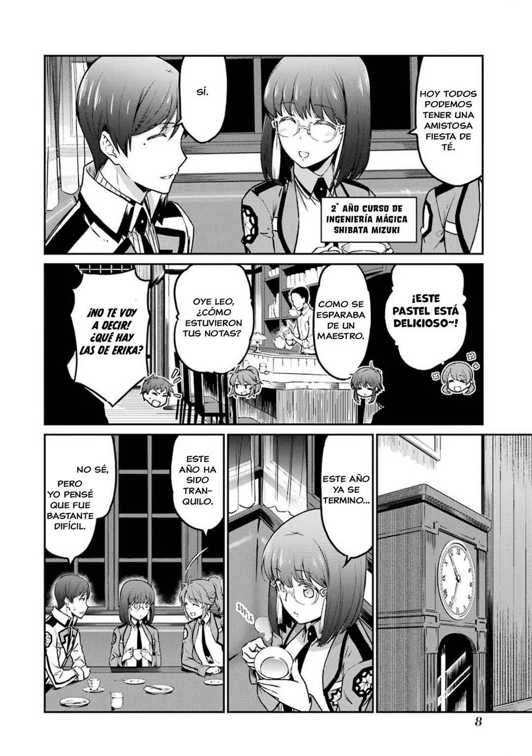 Mahouka Koukou no Rettousei - Yotsuba Keishou-hen Capítulo 1: La Reunión de Año Nuevo - Page 10