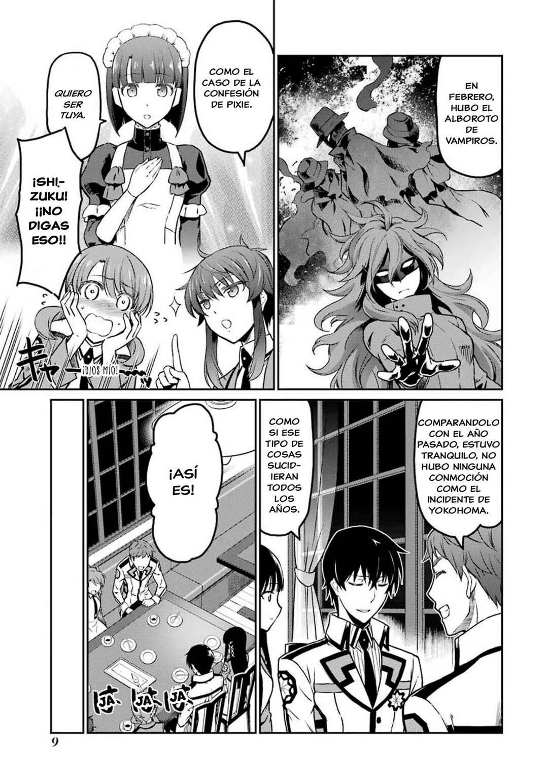 Mahouka Koukou no Rettousei - Yotsuba Keishou-hen Capítulo 1: La Reunión de Año Nuevo - Page 11