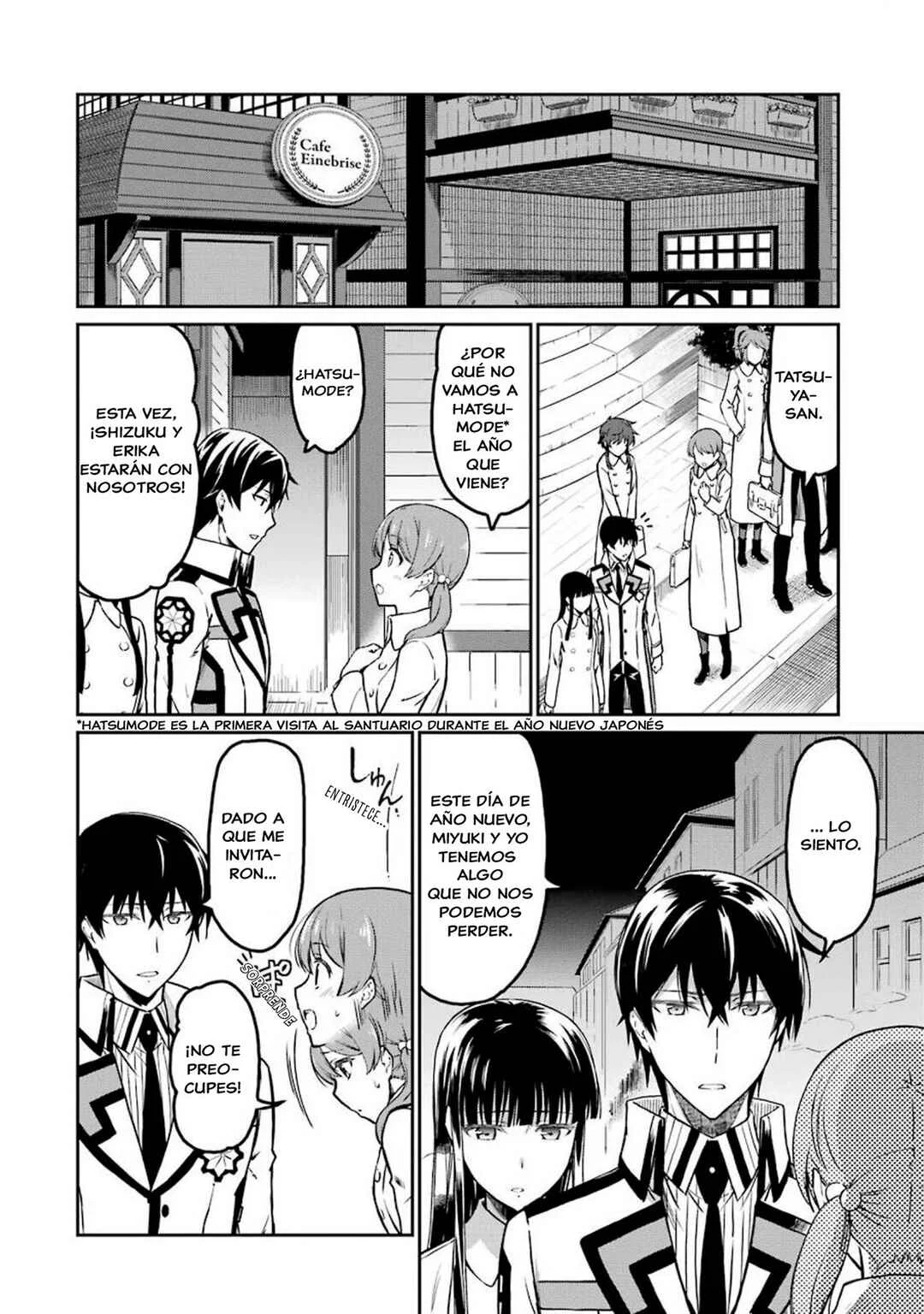 Mahouka Koukou no Rettousei - Yotsuba Keishou-hen Capítulo 1: La Reunión de Año Nuevo - Page 12