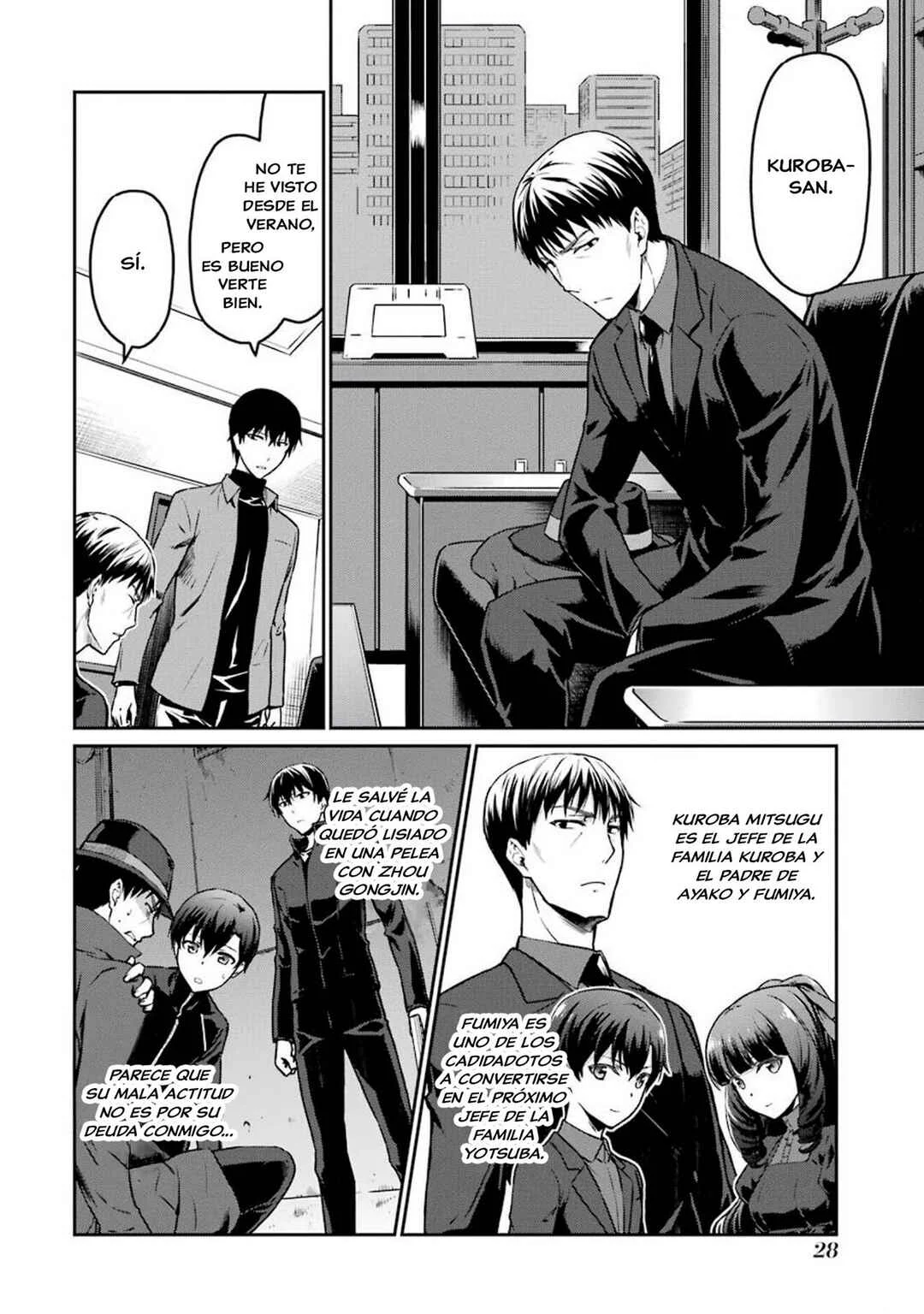 Mahouka Koukou no Rettousei - Yotsuba Keishou-hen Capítulo 2: Sus Respectivas Tramas - Page 6