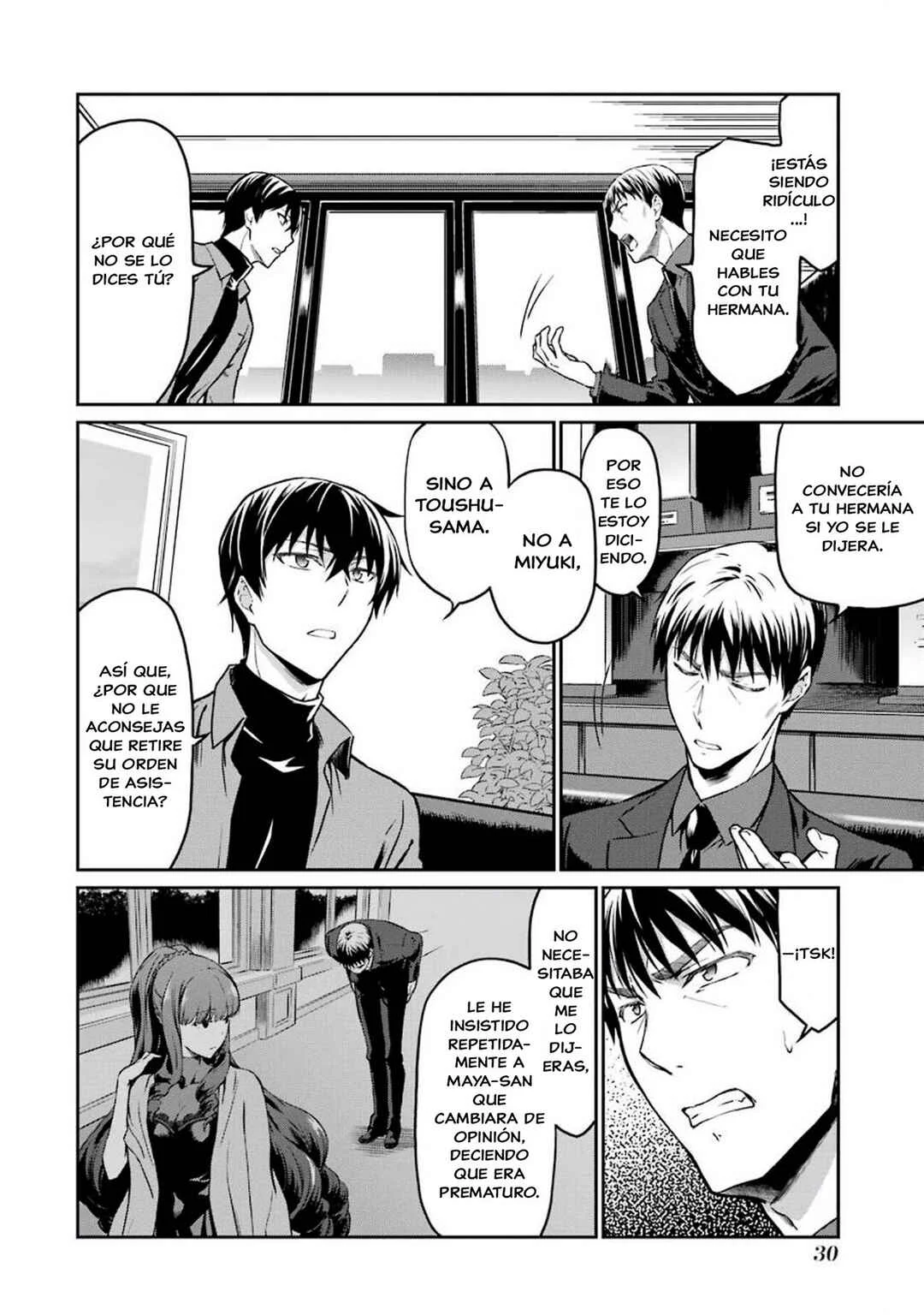Mahouka Koukou no Rettousei - Yotsuba Keishou-hen Capítulo 2: Sus Respectivas Tramas - Page 8