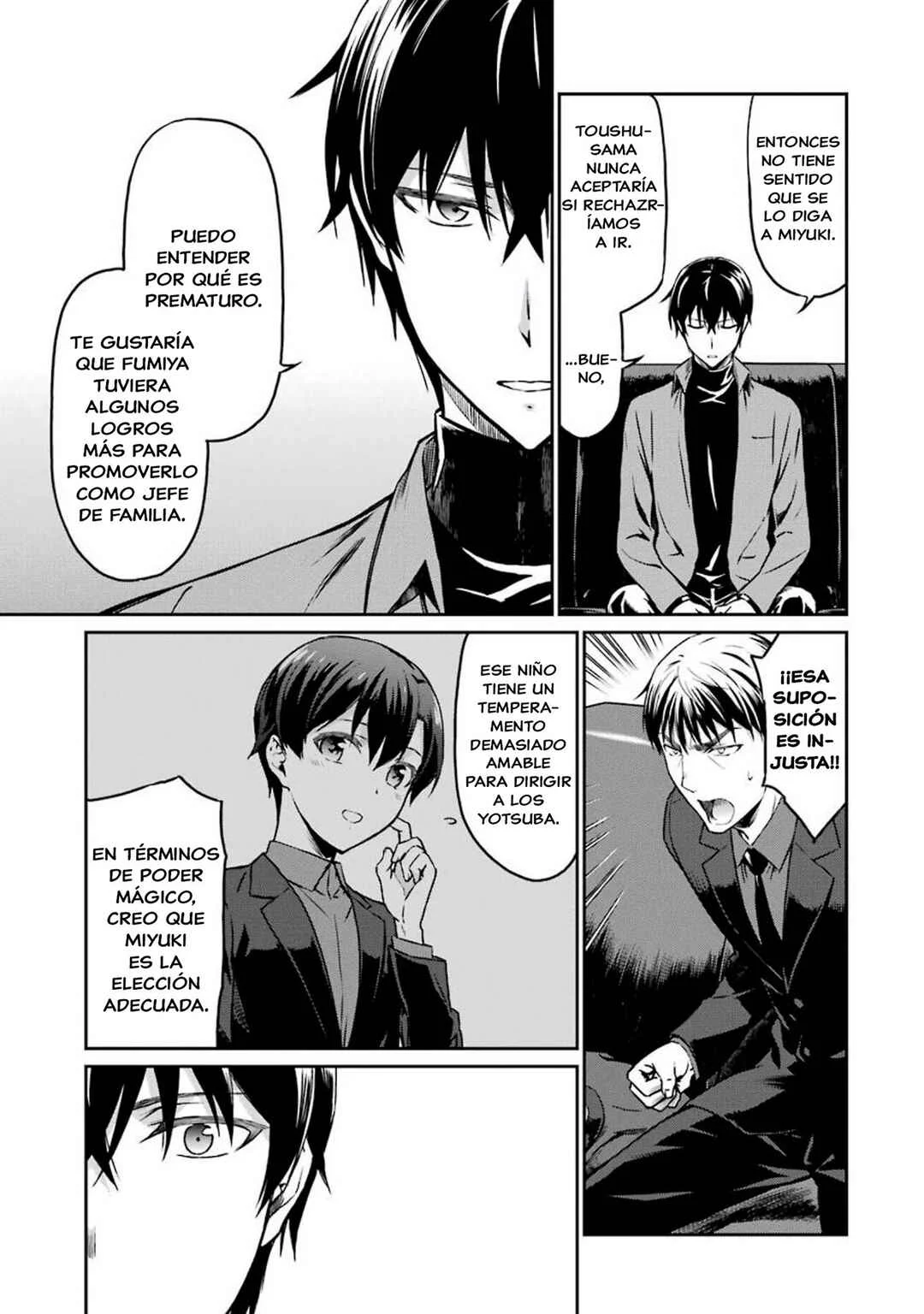 Mahouka Koukou no Rettousei - Yotsuba Keishou-hen Capítulo 2: Sus Respectivas Tramas - Page 9
