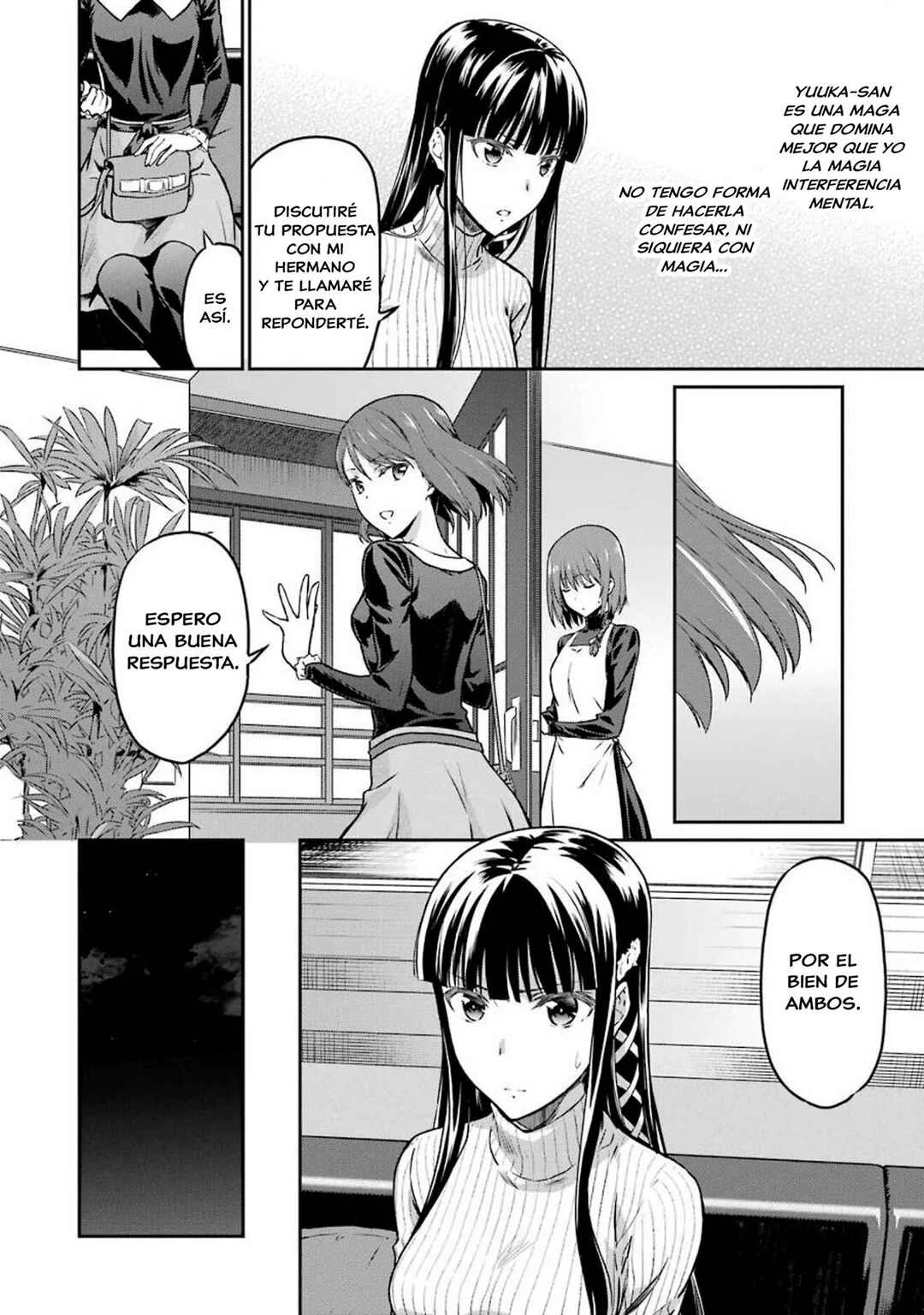 Mahouka Koukou no Rettousei - Yotsuba Keishou-hen Capítulo 2: Sus Respectivas Tramas - Page 22