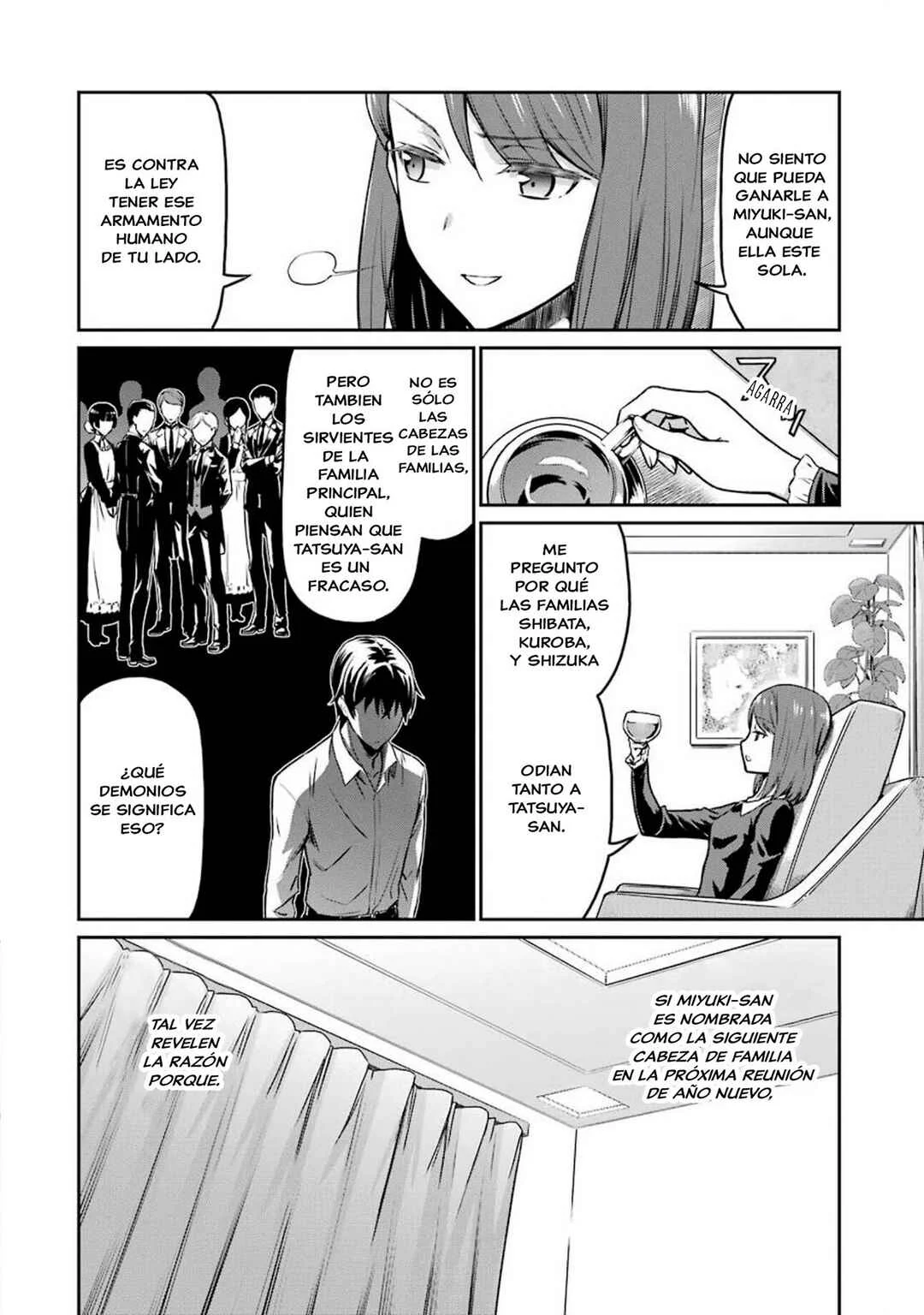 Mahouka Koukou no Rettousei - Yotsuba Keishou-hen Capítulo 3: Conspiración - Page 6