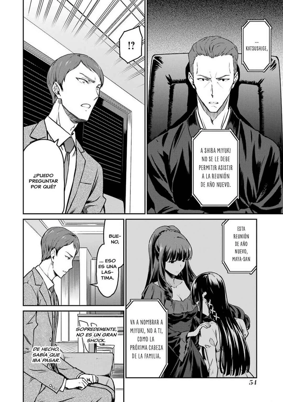 Mahouka Koukou no Rettousei - Yotsuba Keishou-hen Capítulo 3: Conspiración - Page 8