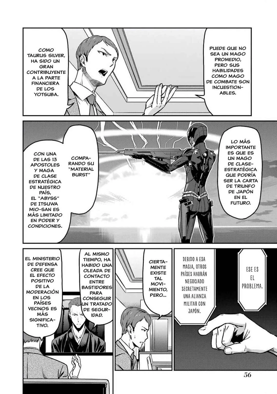 Mahouka Koukou no Rettousei - Yotsuba Keishou-hen Capítulo 3: Conspiración - Page 10
