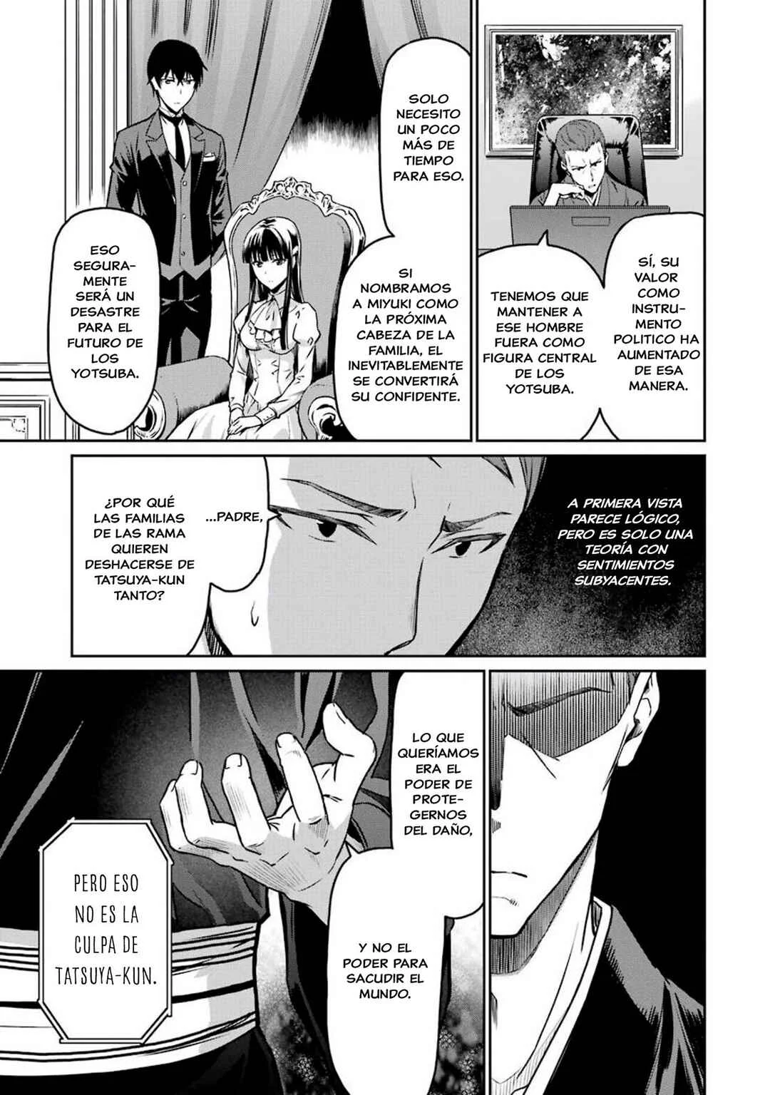 Mahouka Koukou no Rettousei - Yotsuba Keishou-hen Capítulo 3: Conspiración - Page 11
