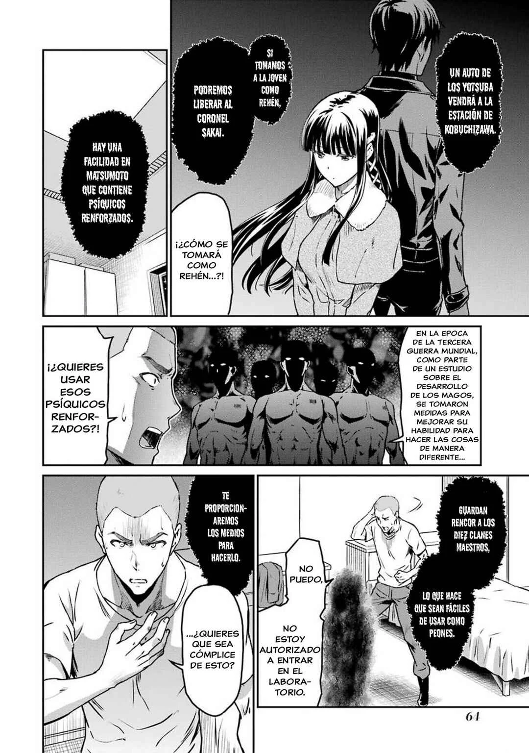 Mahouka Koukou no Rettousei - Yotsuba Keishou-hen Capítulo 4: Inducidos a Quedarse (1) - Page 4