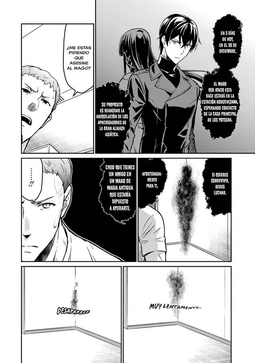 Mahouka Koukou no Rettousei - Yotsuba Keishou-hen Capítulo 4: Inducidos a Quedarse (1) - Page 8