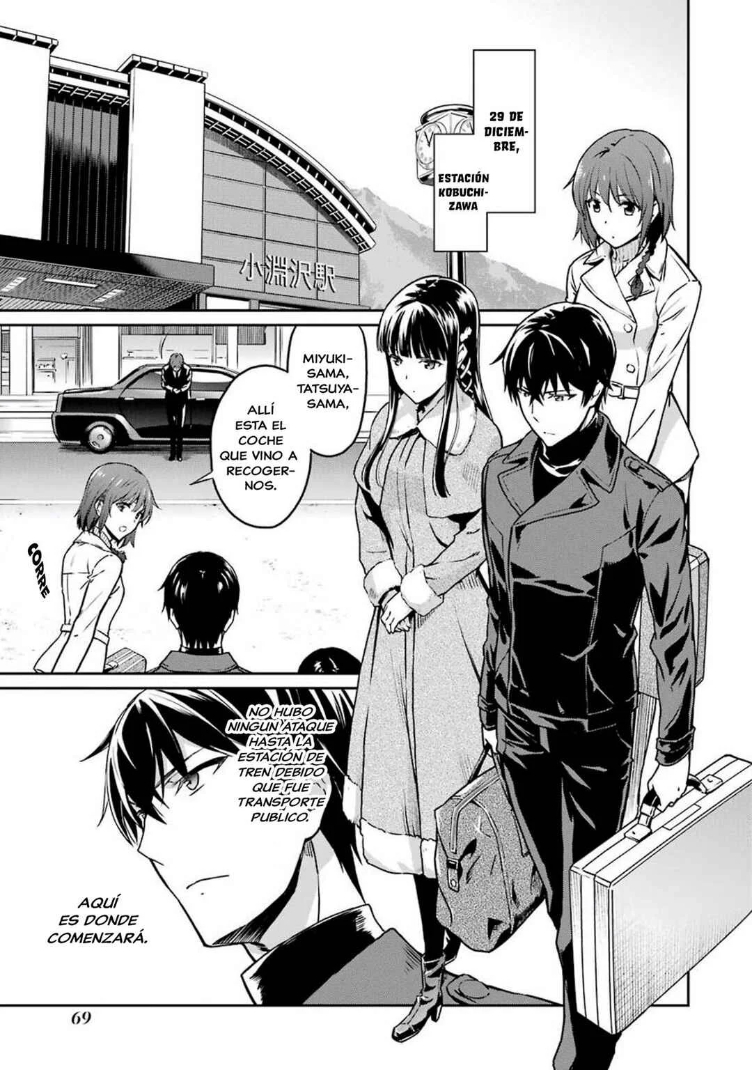 Mahouka Koukou no Rettousei - Yotsuba Keishou-hen Capítulo 4: Inducidos a Quedarse (1) - Page 9