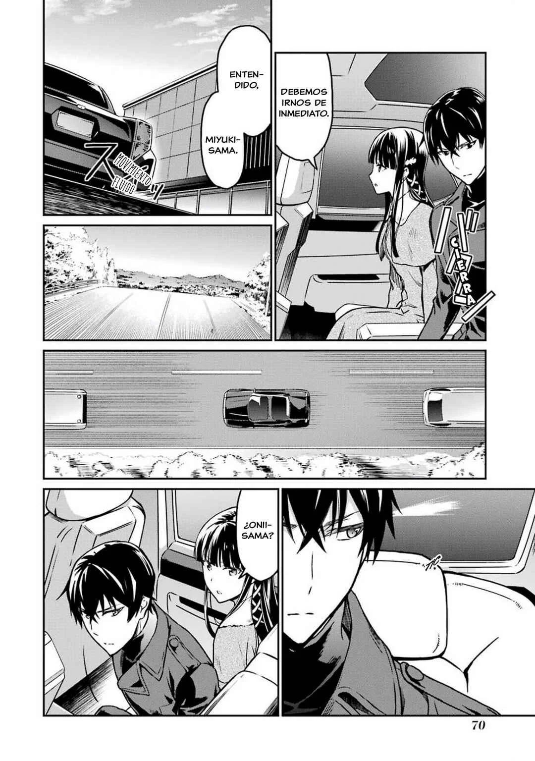 Mahouka Koukou no Rettousei - Yotsuba Keishou-hen Capítulo 4: Inducidos a Quedarse (1) - Page 10