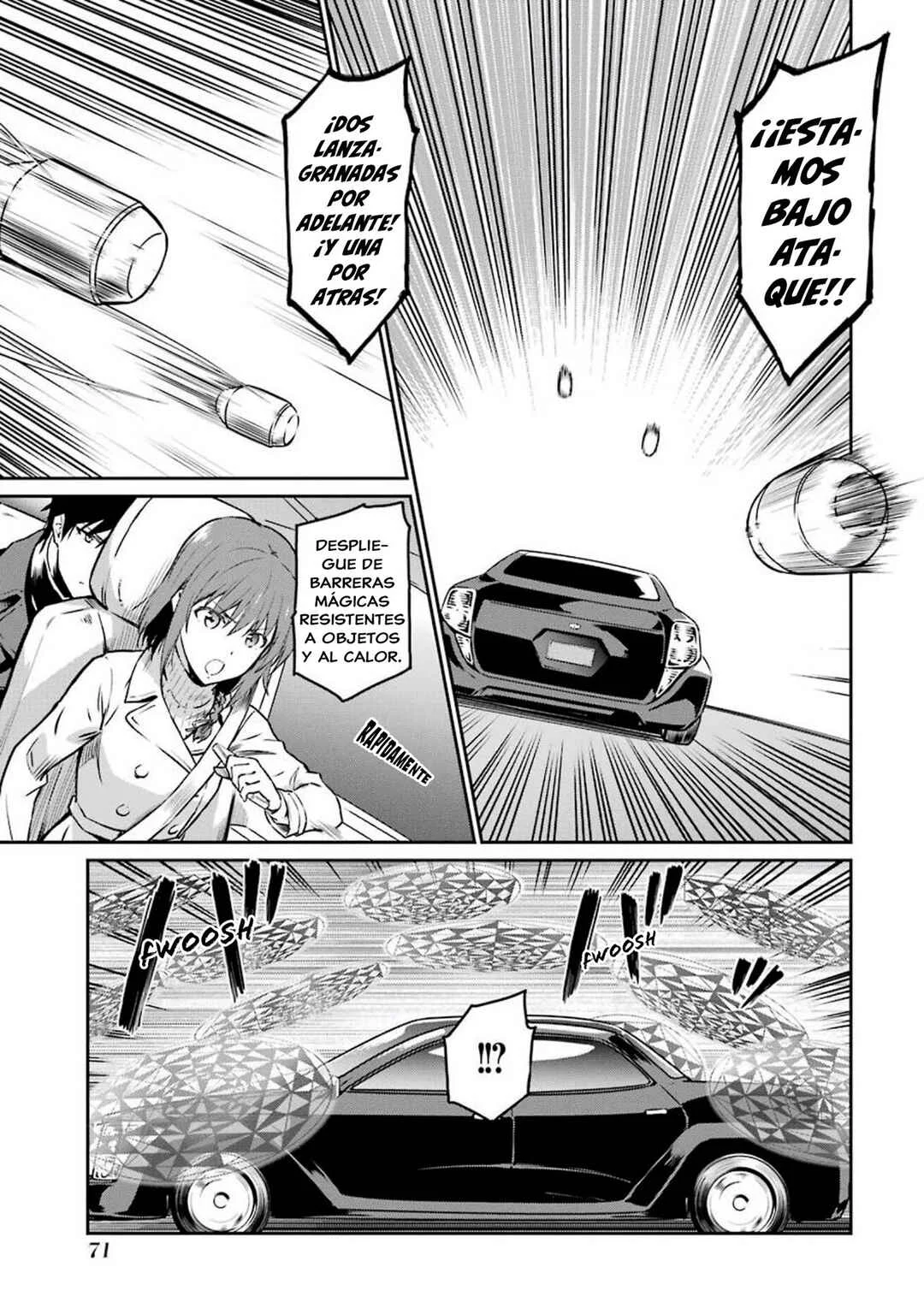 Mahouka Koukou no Rettousei - Yotsuba Keishou-hen Capítulo 4: Inducidos a Quedarse (1) - Page 11