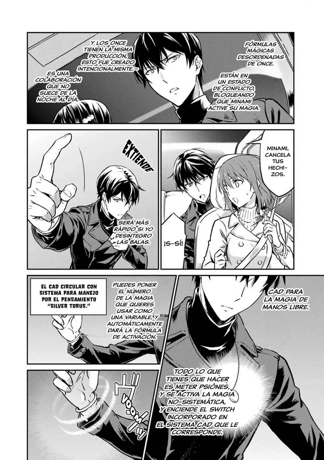 Mahouka Koukou no Rettousei - Yotsuba Keishou-hen Capítulo 4: Inducidos a Quedarse (1) - Page 12